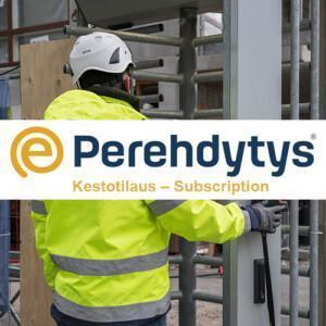 ePerehdytys – verkkokoulutus  rakennustyömaan työturvallisuudesta – kestotilaus